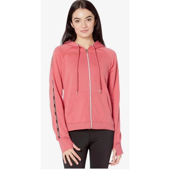 Bebe Sport Mini Logo Tape Jacket- Size Medium - Picture 1 of 8